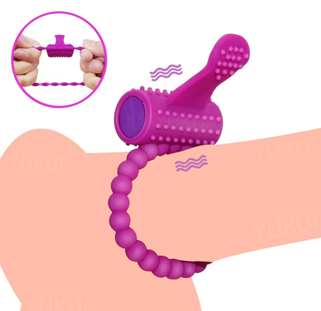 Vibrating cock ring