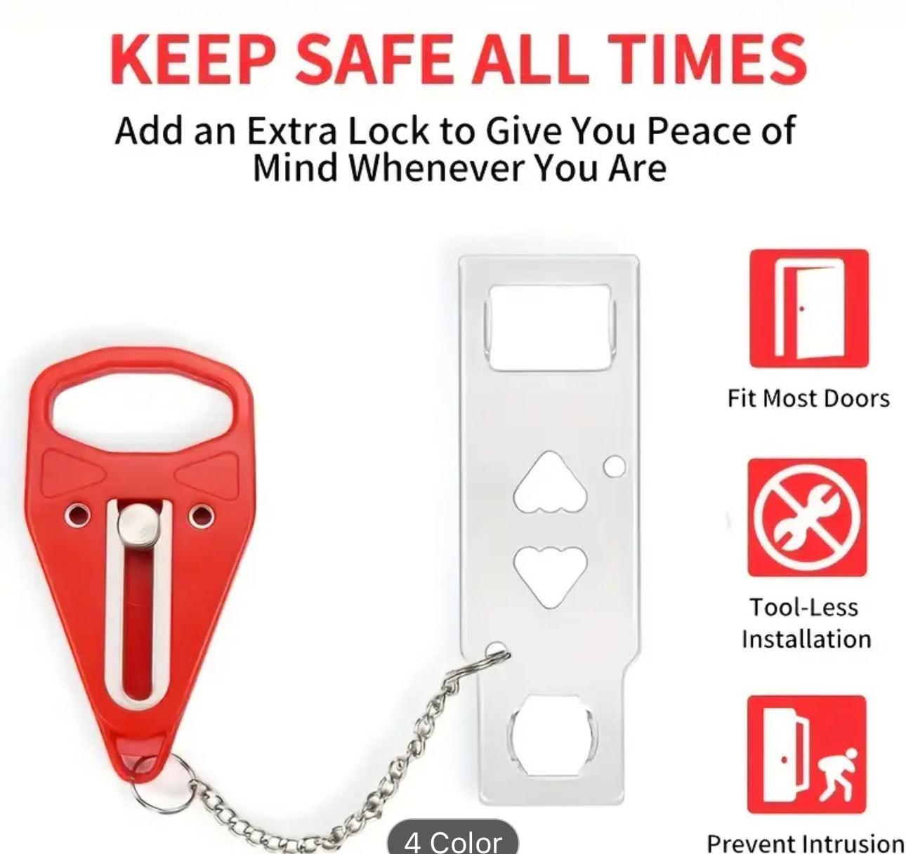 Vacation Portable Anti-theft Lock
