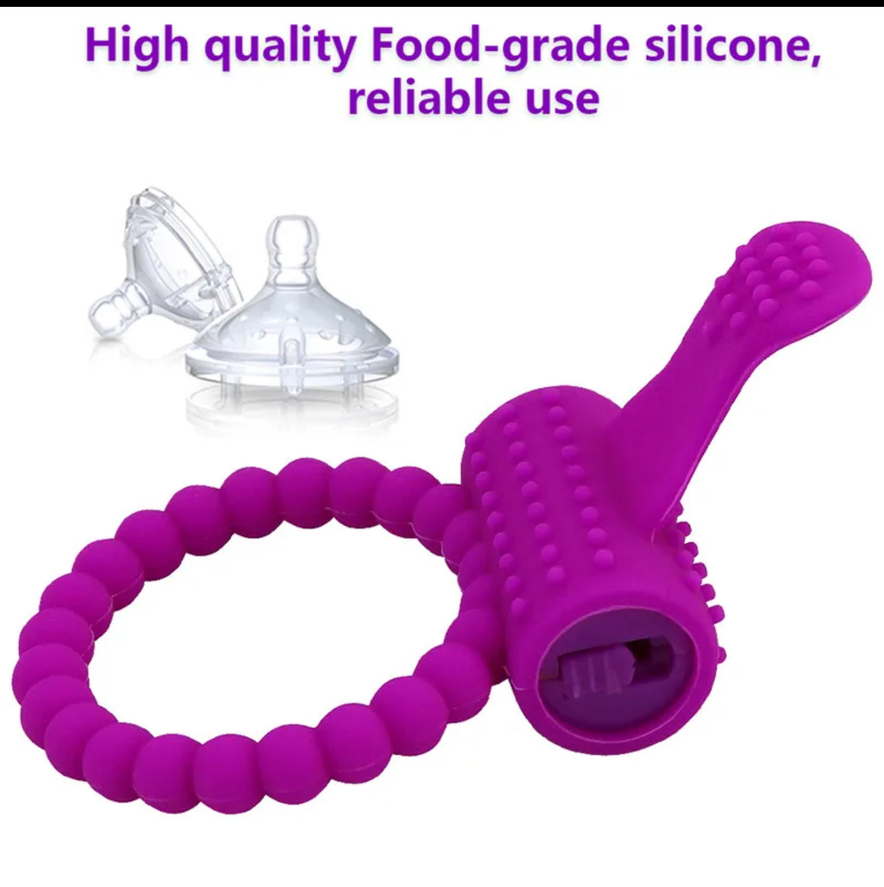 Vibrating cock ring