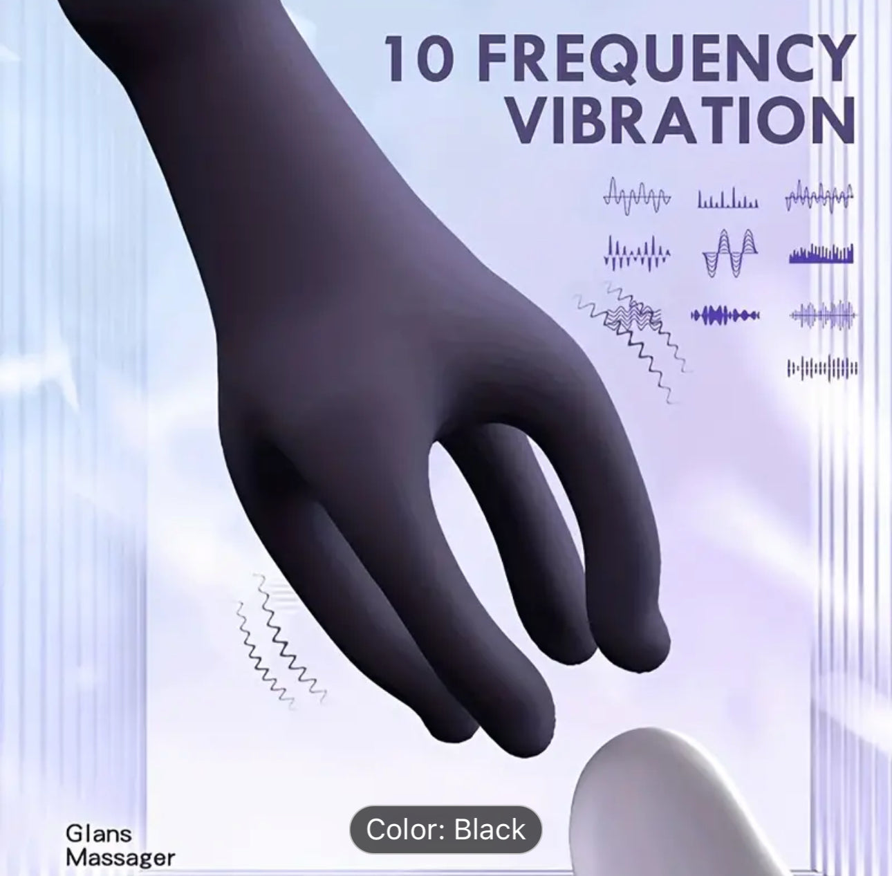 Male Vibrator- Glans massager