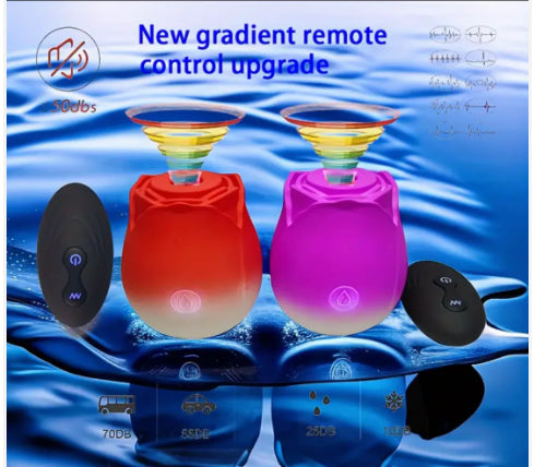 Remote Control Series Rose Vibrator