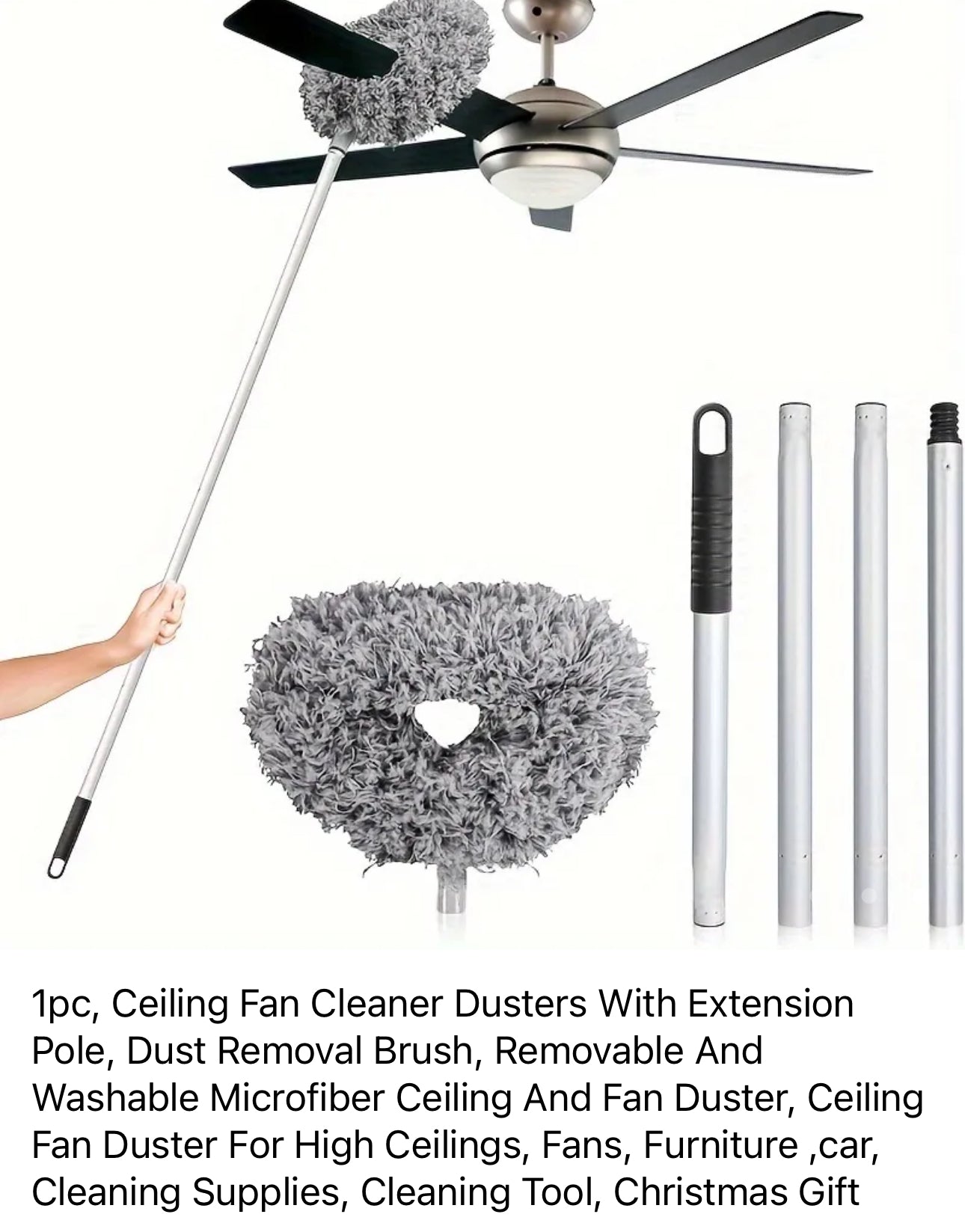 Ceiling Fan Duster With Extension