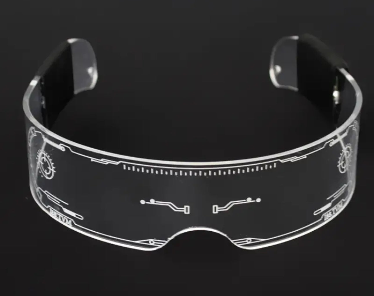 LED Glasses Punk Style Light Up Glasses With Fantasy 7 Colors