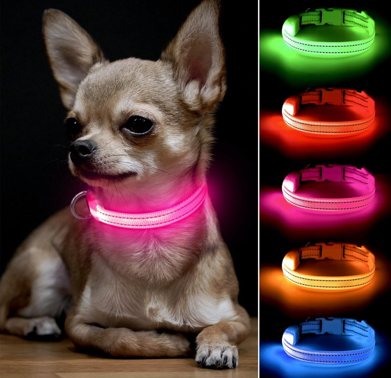 Led Safety Collar For Pets