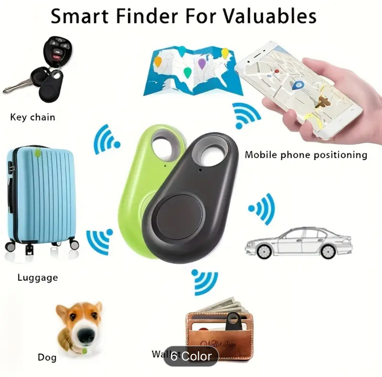Wireless 4.0 GPS TRACKER /Key Finder