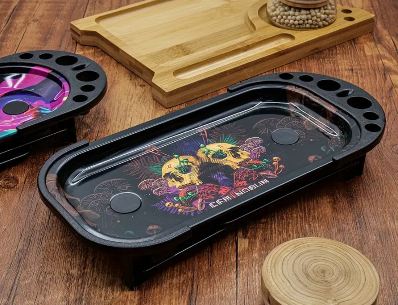 Cigarette Rolling Table, Tray