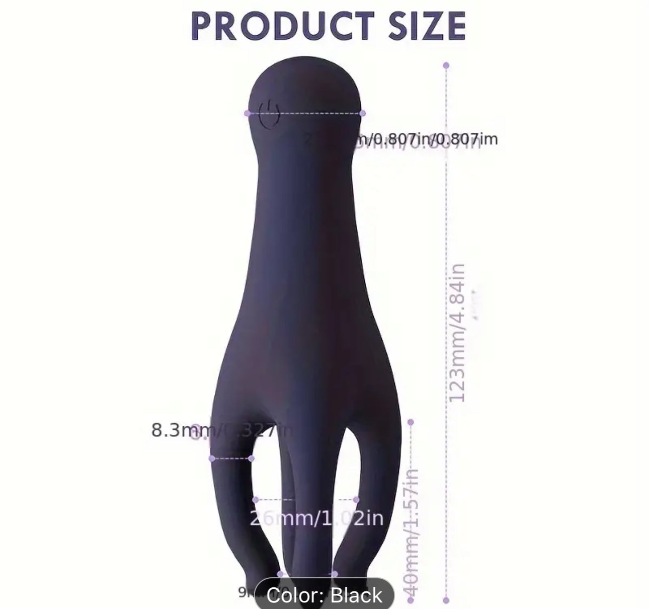 Male Vibrator- Glans massager